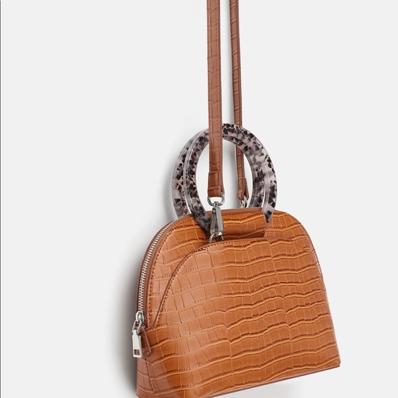 Zara embossed animal print bag - Picture 5 of 6